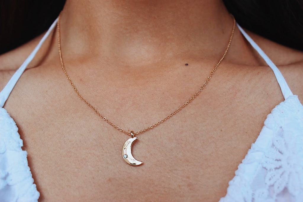 celestial luna necklace